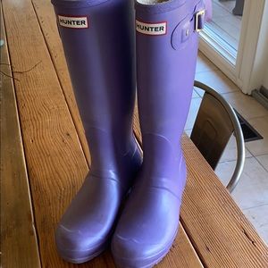 Hunter rain boots